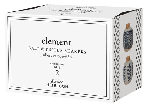 Element Salt and Pepper Shakers Set of 2