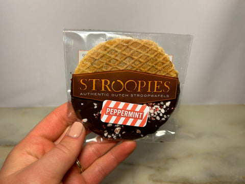 Stroopwafel Single Packs: Peppermint