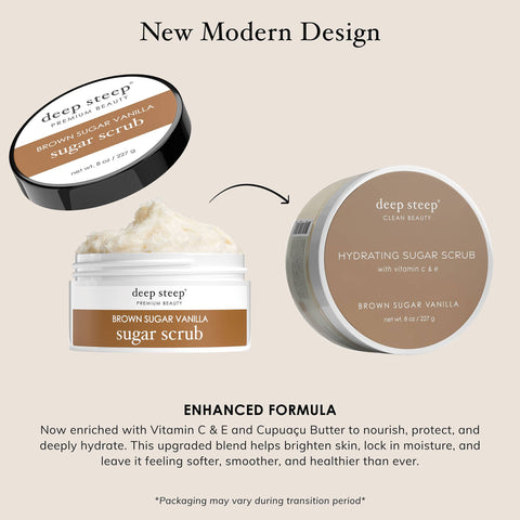 Sugar Scrub - Brown Sugar Vanilla 8oz