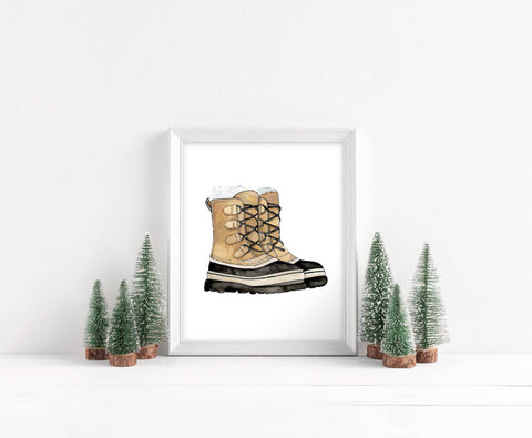 Sorrel Boot Print