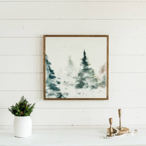 Evergreen Landscape | Fine Art