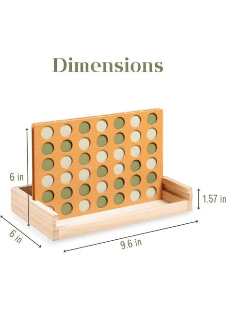 Wooden Four in a Row