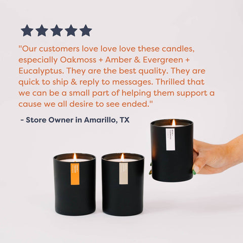 Home + Holiday - Matte Black Tumbler Soy Candle