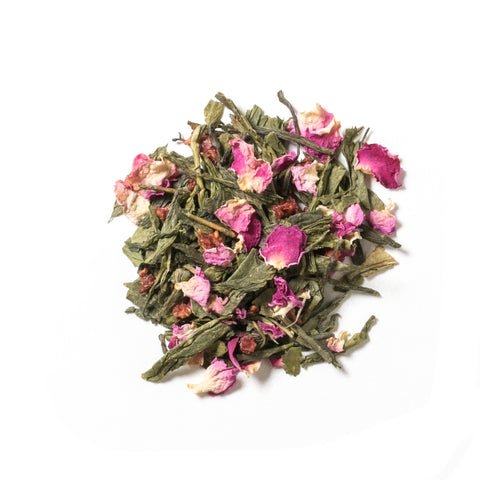 Raspberry Rose Organic Tea - 15 bags in jar
