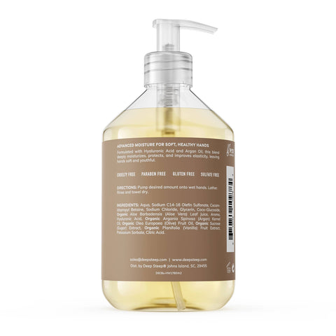 Argan Oil Liquid Hand Wash - Brown Sugar Vanilla - 17.6oz