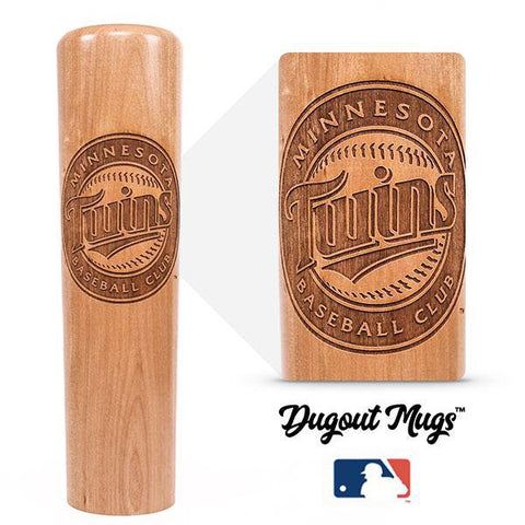 Twins Baseball Bat Barrel Mug - MLB Gift for Dad