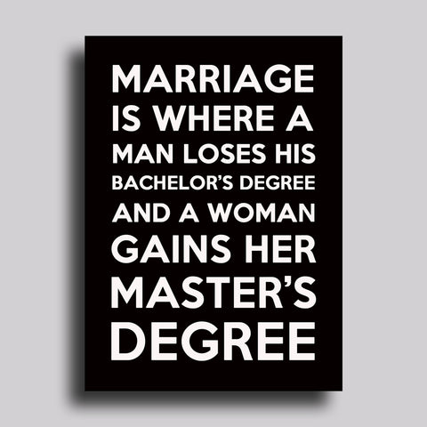 Master's Degree Greeting Card