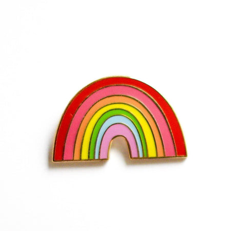 Enamel Pin, Rainbow No.2
