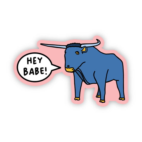 Hey Babe! Minnesota Sticker | Paul Bunyan | Valentines Day