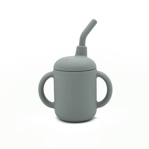 Sippy Cup with Straw Color: Pebble