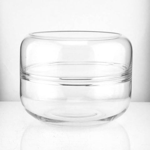 Orbital Glass Vase, Clear