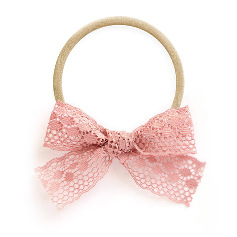 Lace Bow for Babies and Big Girls: Amelia