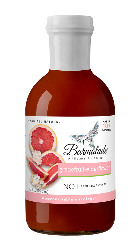 Grapefruit-Elderflower Barmalade All Natural Fruit Mix- 10oz