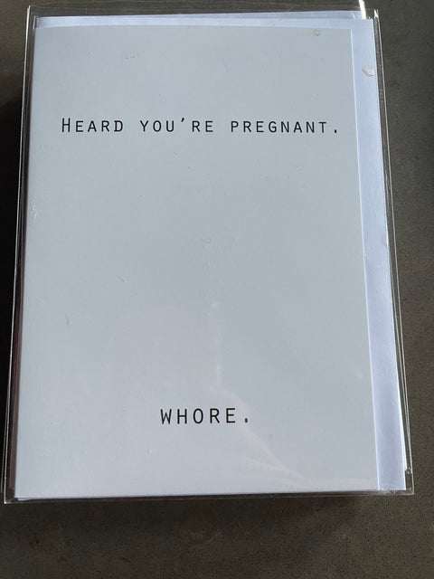Heard You’re Pregnant