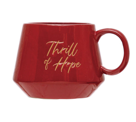 Thrill of Hope 18oz Stoneware Mug 2 Styles