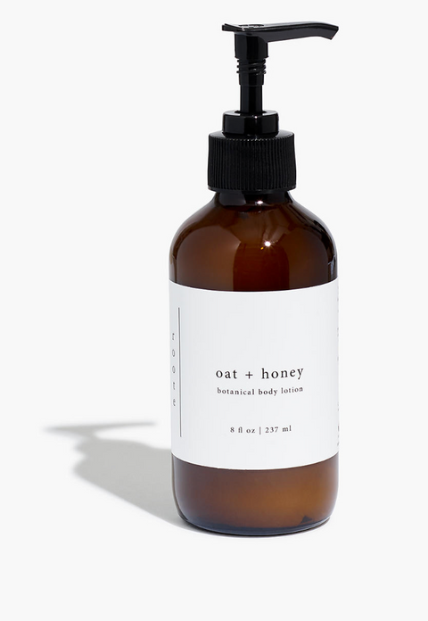 Oat + Honey Body Lotion Glass Bottle