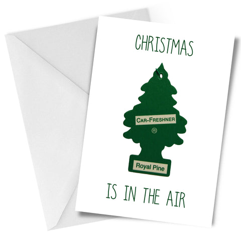 Christmas in the Air Greeting Card