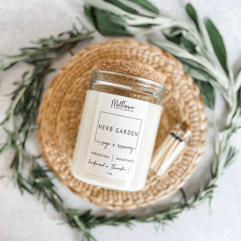 Herb Garden Soy Candle