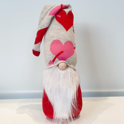 Cupid Heart Valentine's Gnomes, Handmade in MN