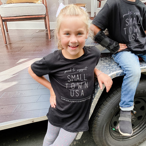 Small Town USA t-shirt, Carver Junk Co Exclusive